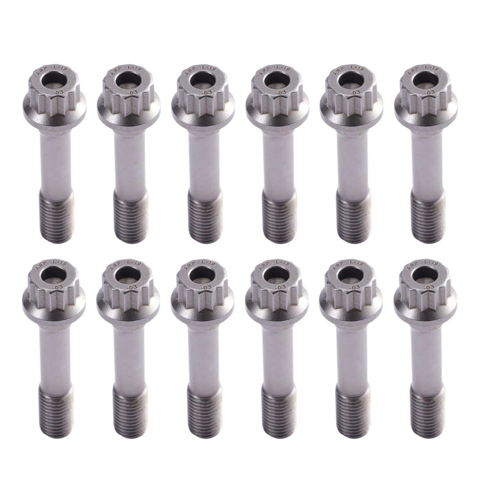 ARP L19 Rod Bolts 5/16in for Various Applications (260,000 psi, 12-Point Nut)