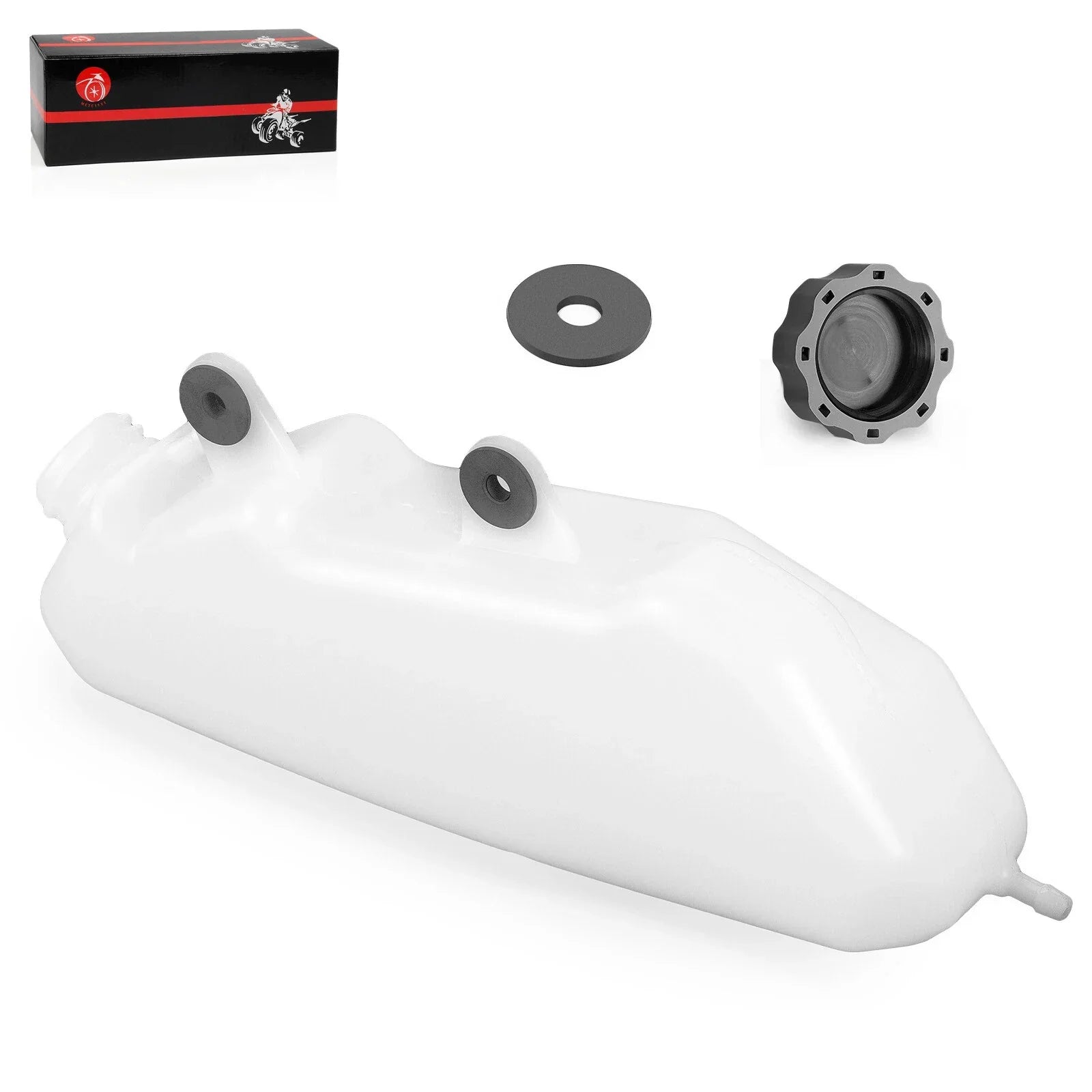 Coolant Reservoir Overflow Tank & Cap for Yamaha Rhino (2004–2012)