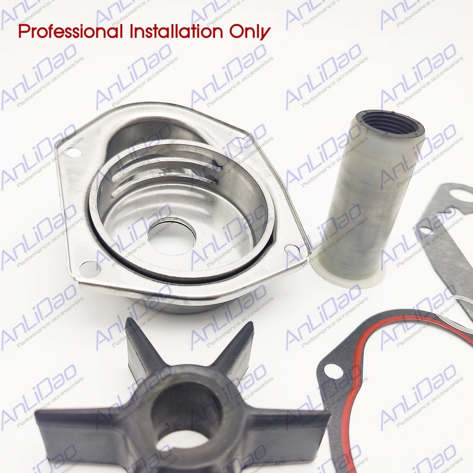 Water Pump Impeller Housing Kit for Mercury 40HP-60HP (1991–Present) 46-812966A12