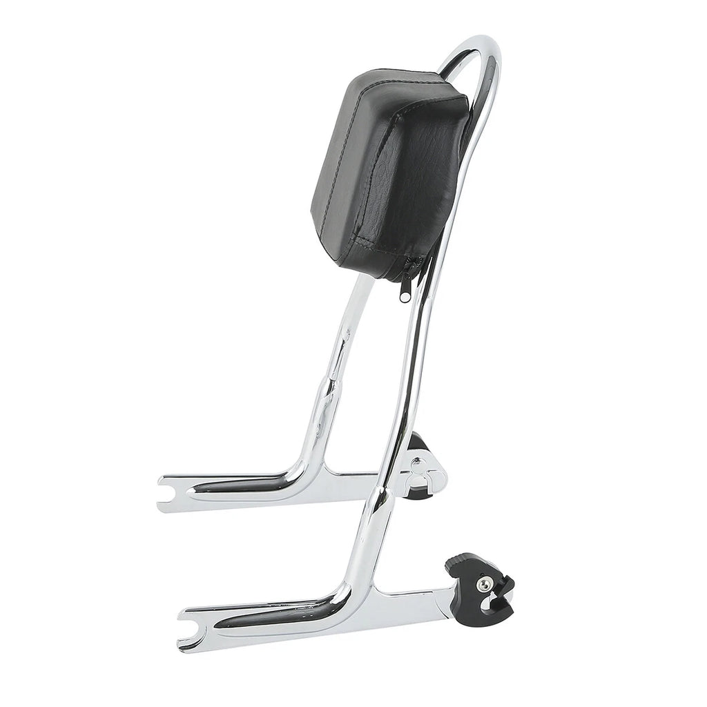 Chrome Detachable Sissy Bar Backrest for Harley Heritage Softail (2000–2023)