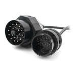 8PCS OBD2 OBDII Adapter Connectors for Automotive Diagnostics