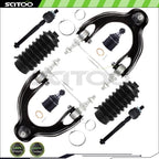 Set of 10 Front Control Arm Sway Bar End Link Tie Rod End for Nissan Cube Versa (2007–2013)
