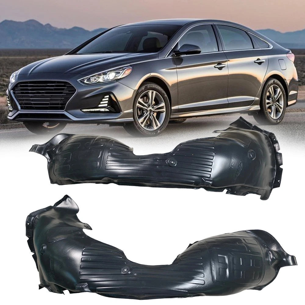 Set of 2 Inner Fender Liners for Hyundai Sonata (2015–2017)