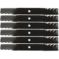 6X Toothed Mulching Blade for John Deere (Replaces M143504)