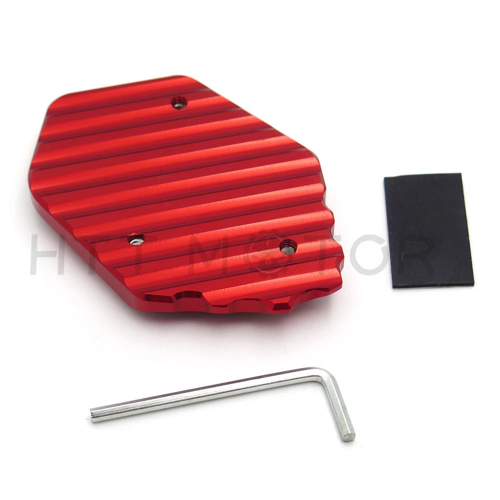 Kickstand Extension Pad for BMW R1200GS LC ADV (2013–2018) RED