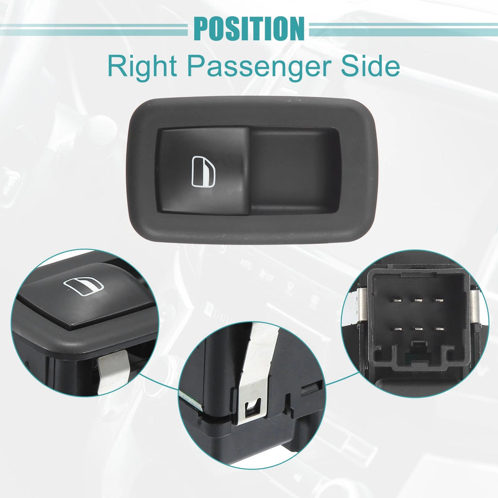 Power Window Switch for Ram 1500 2500 3500 (2019–2023) 68214156AC
