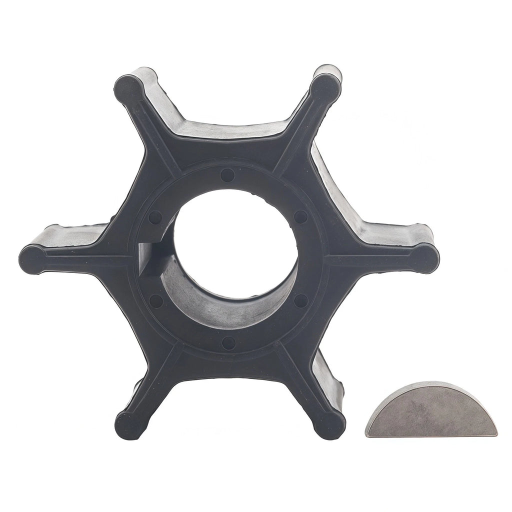 Water Pump Impeller & Key for Suzuki Outboard 9.9-15 HP (17461-93900)