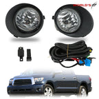 Pair of Fog Lights for Toyota Tundra, Sequoia (2007–2013)