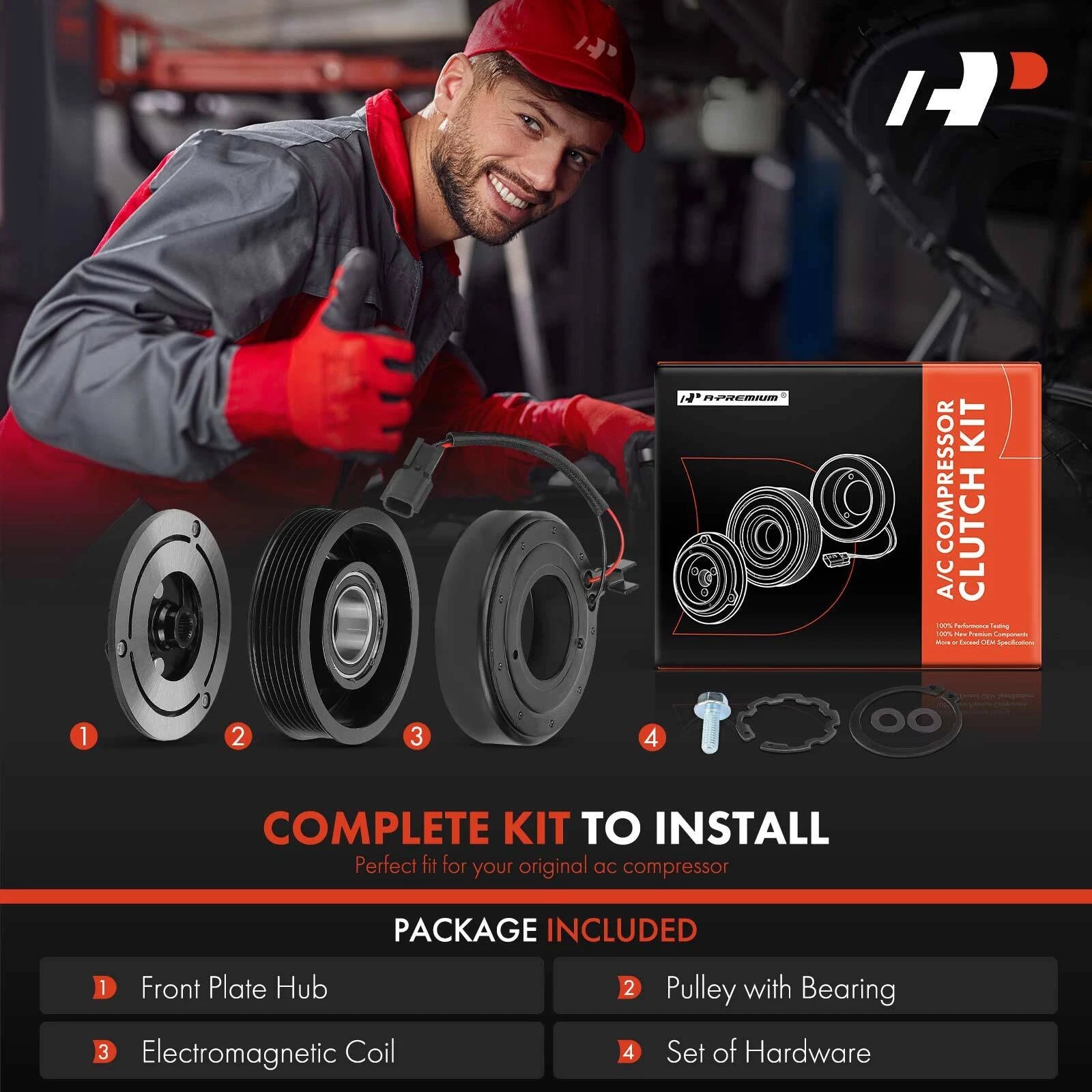 A/C Compressor Clutch Kit for Nissan Altima (2013-2018)