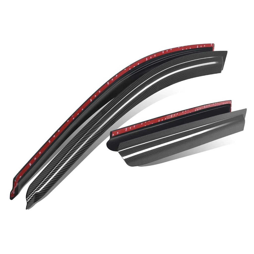 Set of 4 Window Visors for Honda Odyssey (2005–2010) 3M Adhesive Rain Guard