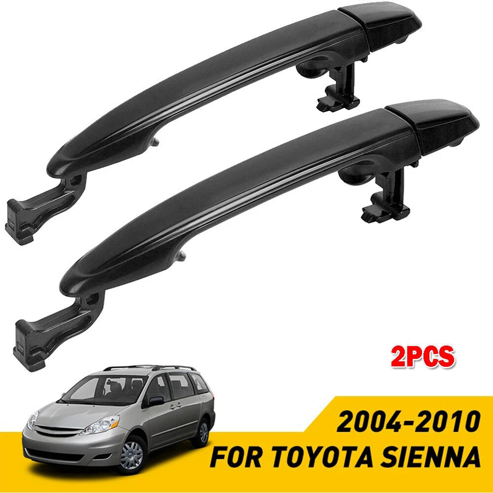 Set of 2 Outside Door Handles for Toyota Sienna (2004–2010)