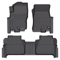 Set of 3 All Weather Floor Mats for Nissan Frontier Crew Cab (2022–2025)