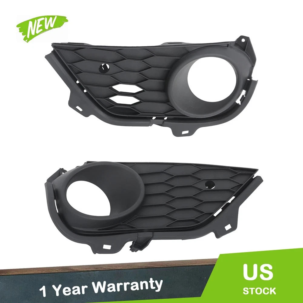 Set of 2 Front Bumper Fog Light Covers for Honda Pilot (2019–2022)