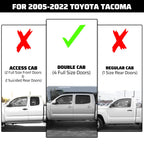 3" Running Board Side Step Hoop Bar for Toyota Tacoma (2005–2023)