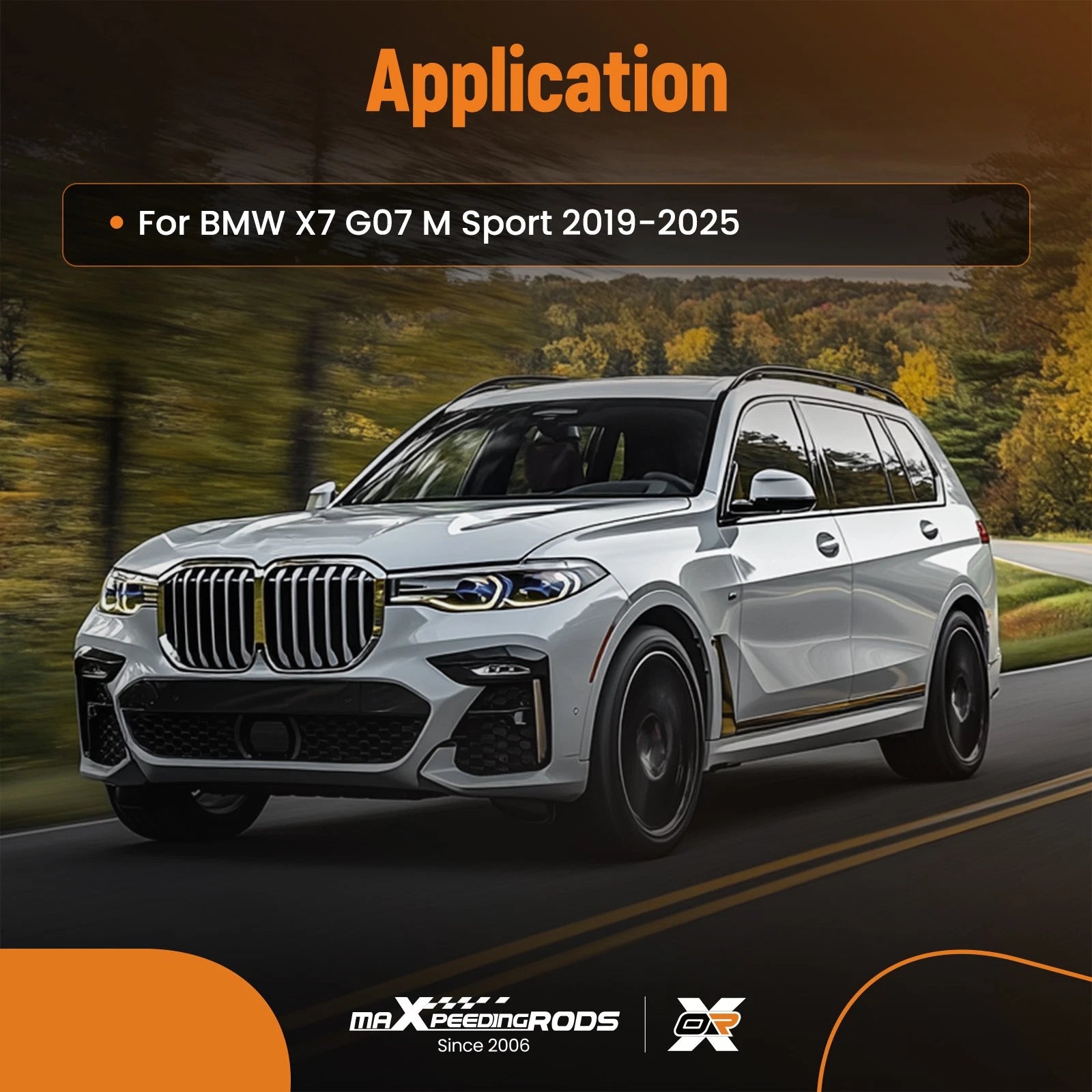 Carbon Rear Valance for BMW X7 M Sport Package (2019–2025)
