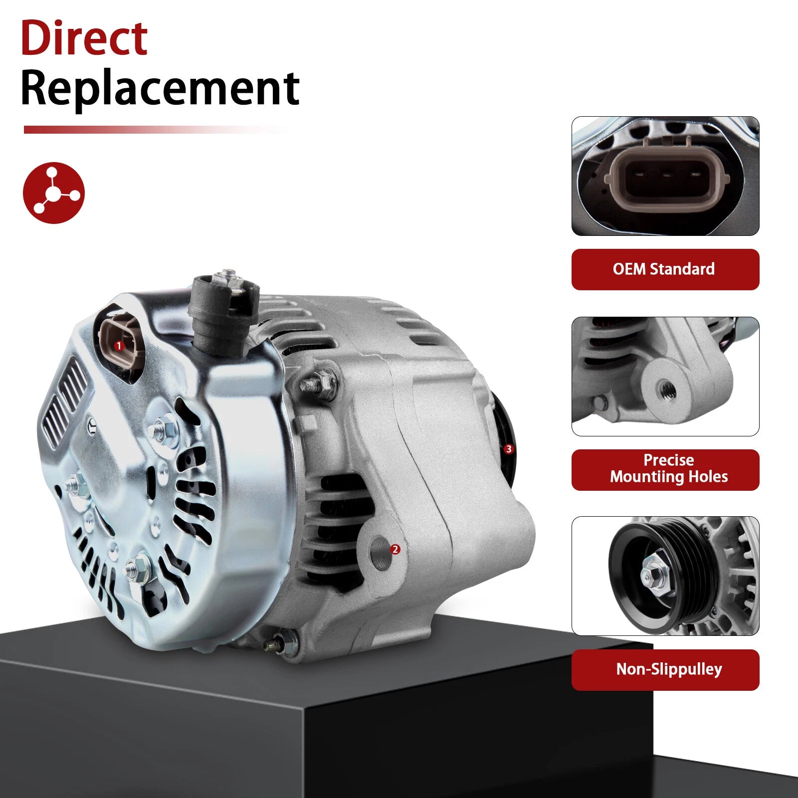 Alternator for Toyota Camry Solara 2.2L (1997–2001)