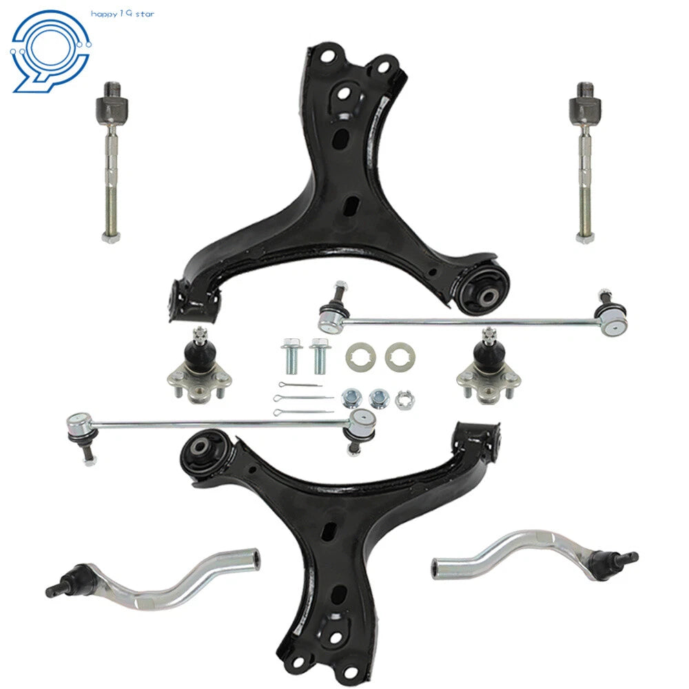 Set of 8 Front Lower Control Arm Ball Joints for Honda Civic (2013–2015)