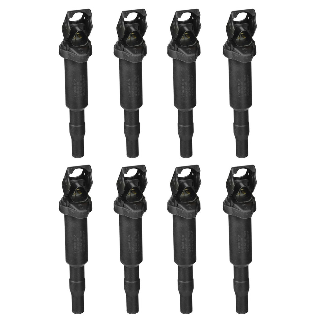 Set of 8 Ignition Coils for BMW 5 Series (550, 650, 760, 750)