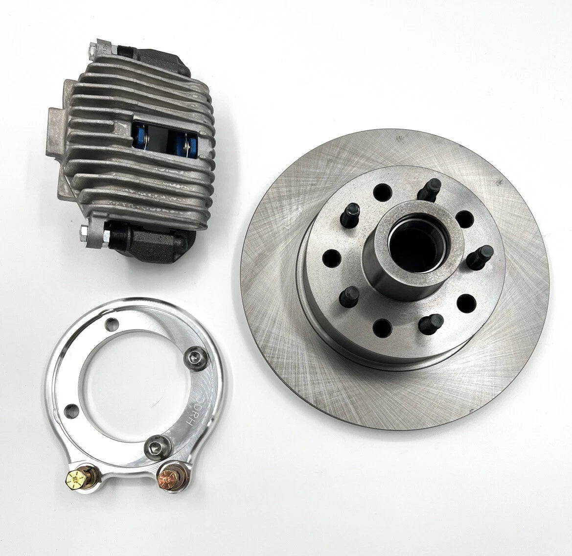 Finned Front Disc Brake Kit for 1937-1941 Ford Spindles (Heavy Duty)