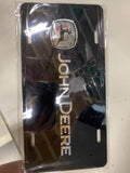 Acrylic Chrome License Plate Tag for John Deere Tractor (Farm Vehicle)