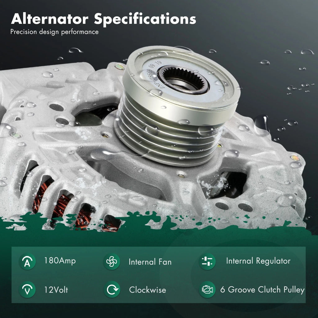 Alternator for BMW 128i 323i 328i 328xi 330i 330xi 528i 528xi X3 X5 (2008–2013)