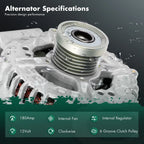 Alternator for BMW 128i 323i 328i 328xi 330i 330xi 528i 528xi X3 X5 (2008–2013)