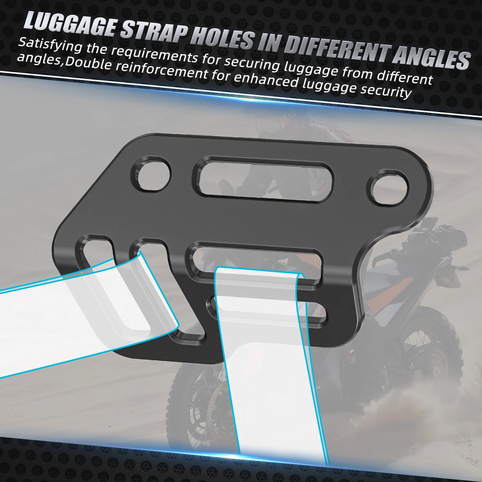 2X Tie Down Brackets for KTM 790/890 Adventure R (2019–2023)