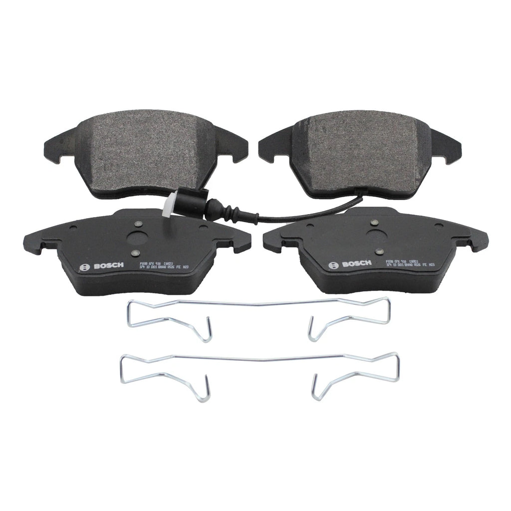DuraGo Front Rotors & Bosch QuietCast Disc Brake Pad Kit for A3 Jetta (2010–2016)