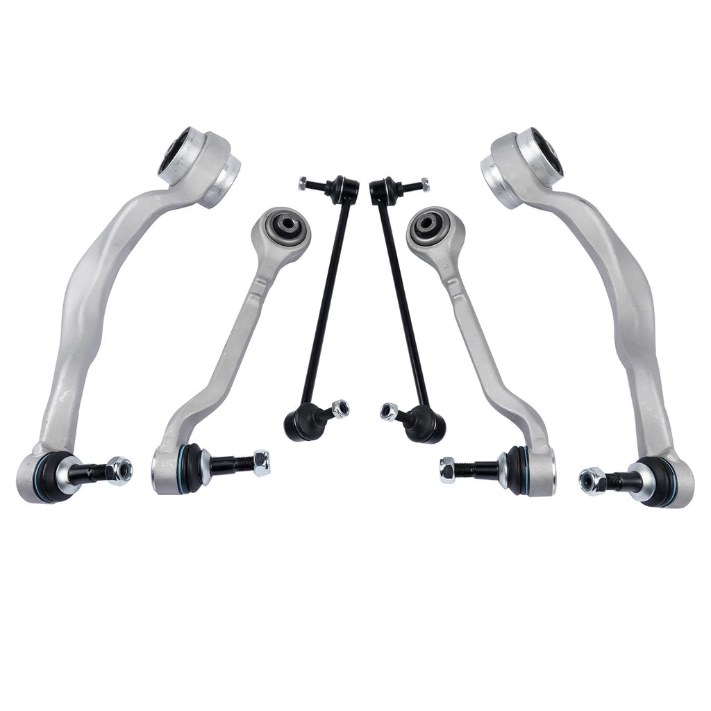 Set of 6 Control Arms with Sway Bar Links for BMW F34 (2013–2020)