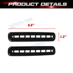 Door AC Outlet Vent Ventilation Grille Cover Trim for Dodge Challenger (2015-2025)