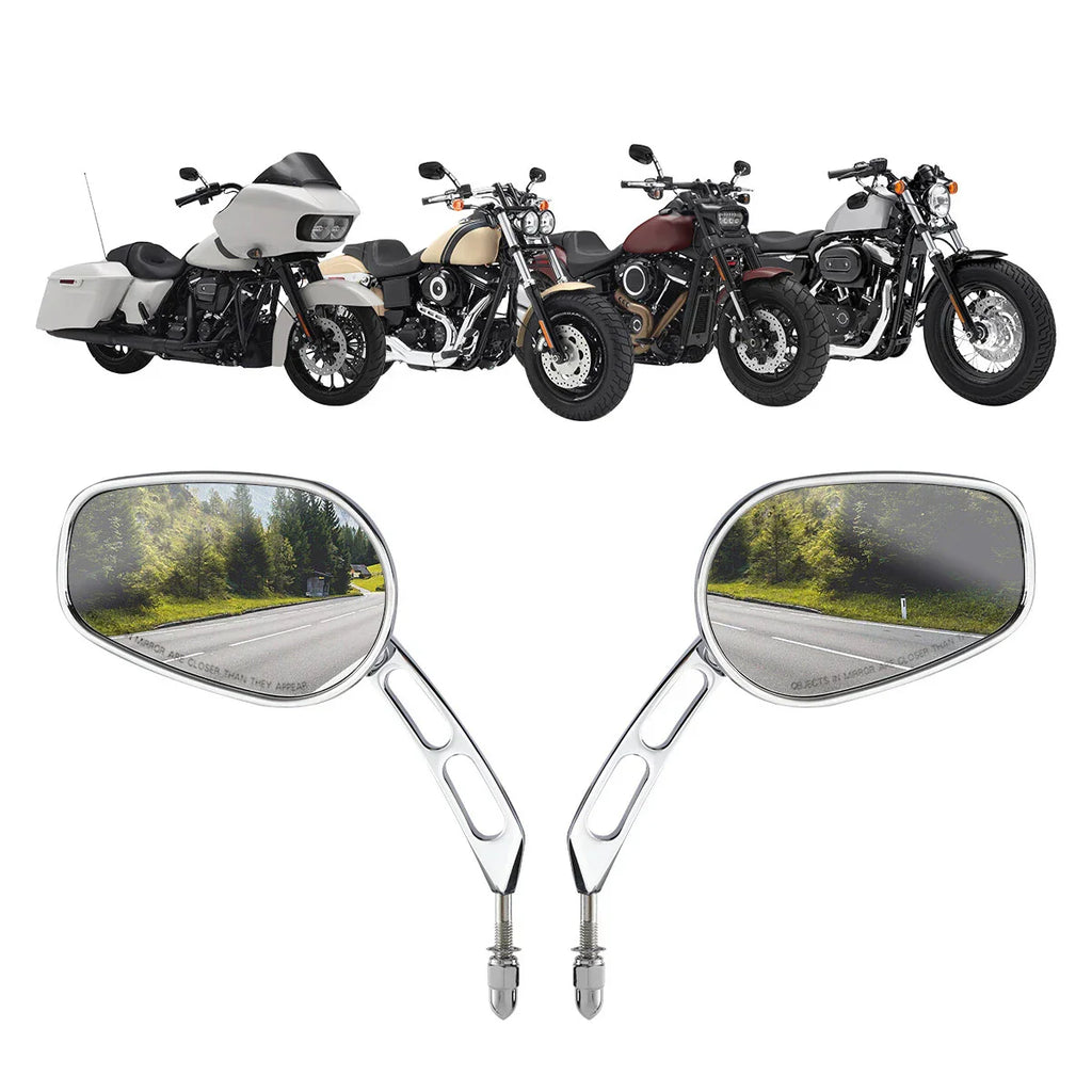 RearView Mirror for Harley Street Fat Boy Wide Glide Low Rider Switchback