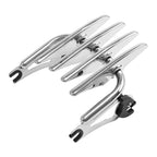 Chrome Detachable Stealth Luggage Rack for Harley Electra Glide (2009–2024)