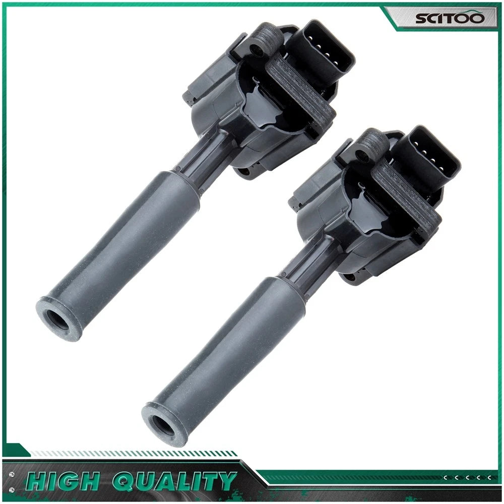 2 Ignition Coils for Jaguar Vanden Plas XJ8 XJR (1999–2003) XK8 XKR (2000–2002) 4.0L