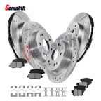 Ceramic Brake Pads & Disc Rotors Kit for Honda Accord (2005)