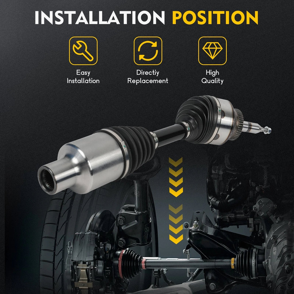 Front CV Axle Shaft Assembly for Ford F-150 Expedition (2015–2020)