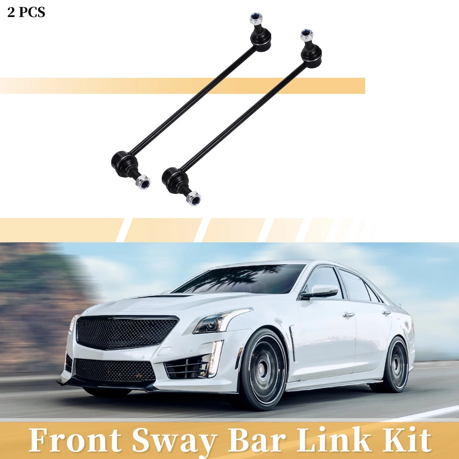 2pcs Front Stabiliser Sway Bar Link for Buick LaCrosse (2010–2016) No.K750400