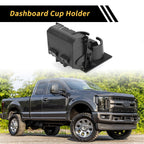 Cup Holder for Ford F-250 F-350 F-450 F-550 (2008–2016) Coin Holder Black