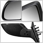 OE Style Manual Side View Door Mirror Left for Nissan Versa (2012–2015) NI1320226