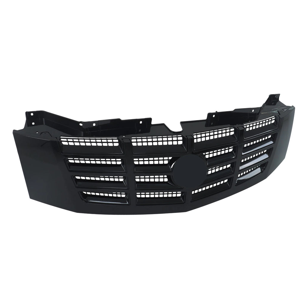 Front Bumper Grille for Cadillac Escalade ESV (2007-2014) Gloss Black