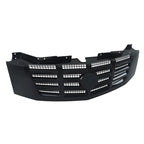 Front Bumper Grille for Cadillac Escalade ESV (2007-2014) Gloss Black