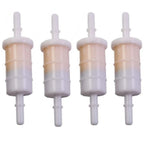 Set of 4 Fuel Filters for Mercury Verado 200 225 250 275 300 HP (2001–2023) 35-879885Q