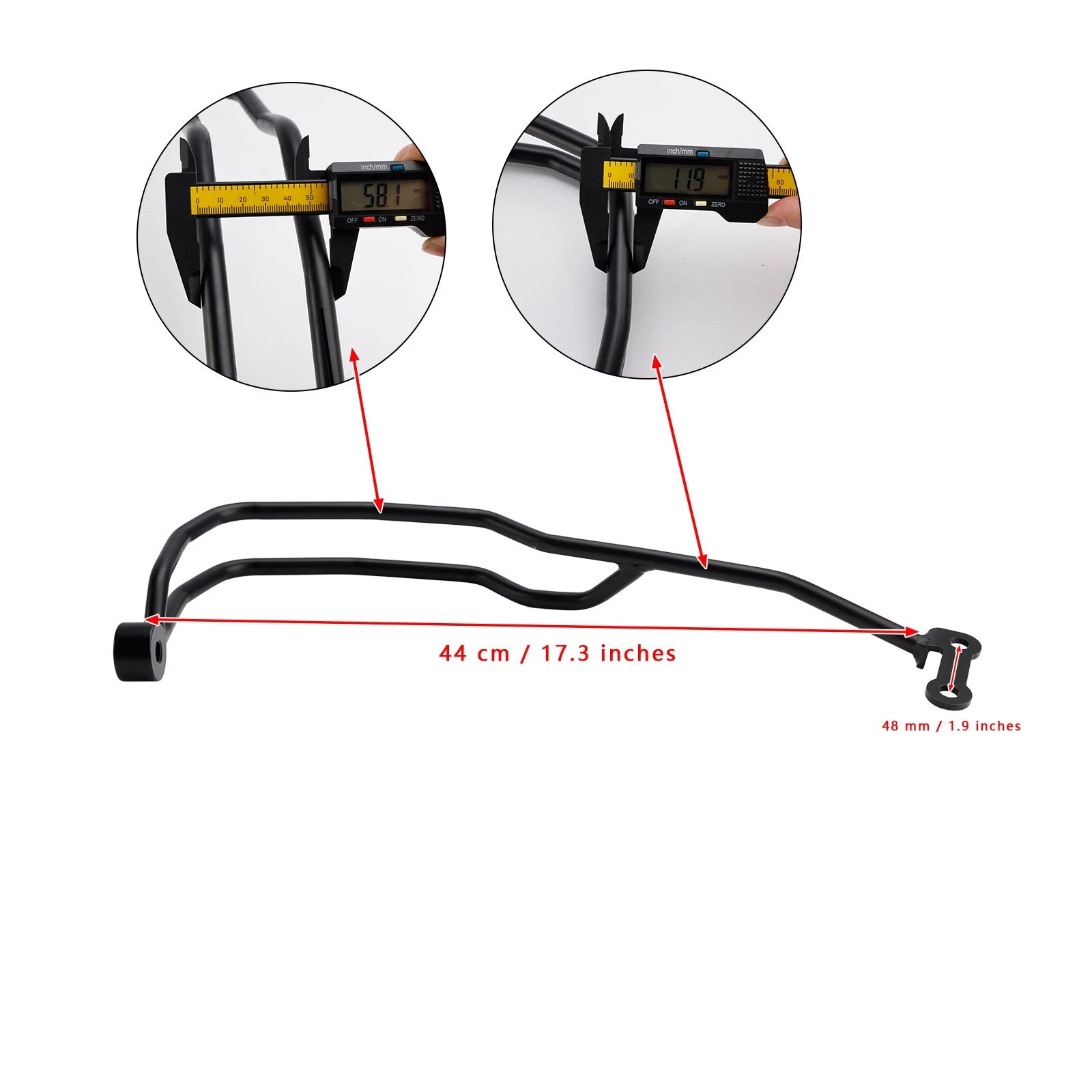 Hand Guard Protector Bracket Holder for BMW R1300GS (2024–2025)