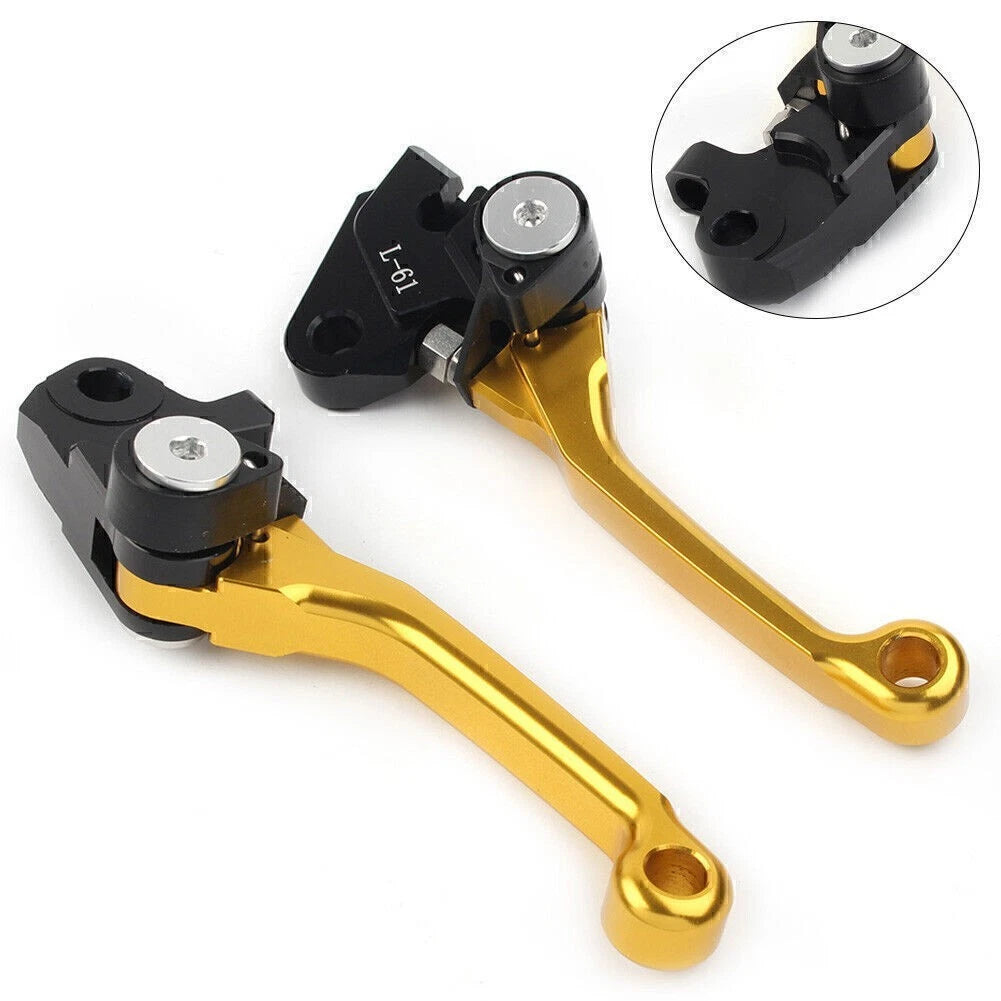 Pivot Brake Clutch Levers for Kawasaki KX250F KX450F (2004–2019)