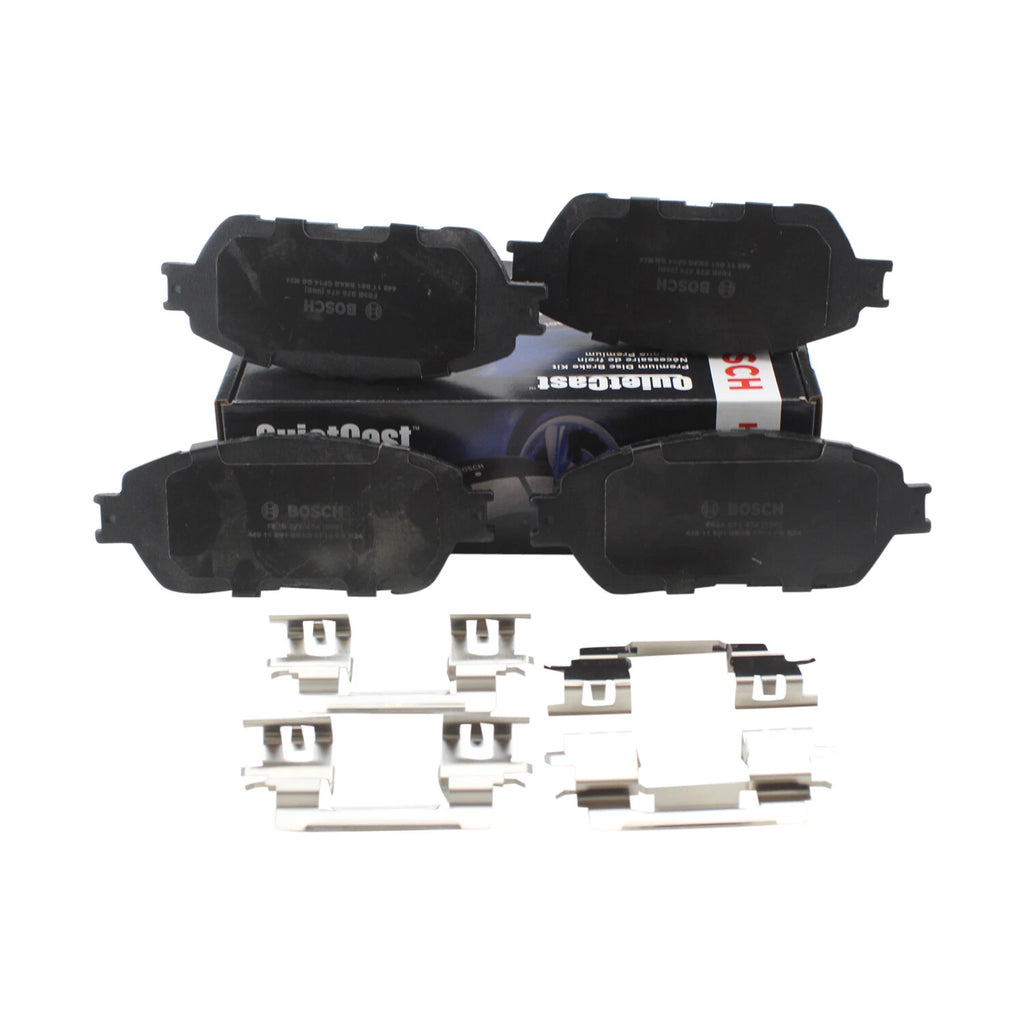 Set of 4 Bosch Front Brake Pads for Lexus ES300 ES330 Toyota Sienna Tacoma Camry (1992–2006)