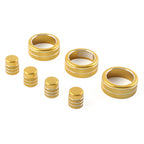 7 Pcs Central Control Switch Knob Ring Trim for Honda Civic CR-V (2023-2024)