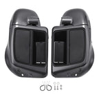 Lower Vented Fairings for Harley Electra Glide (2014–2023) Gauntlet Gray Metallic