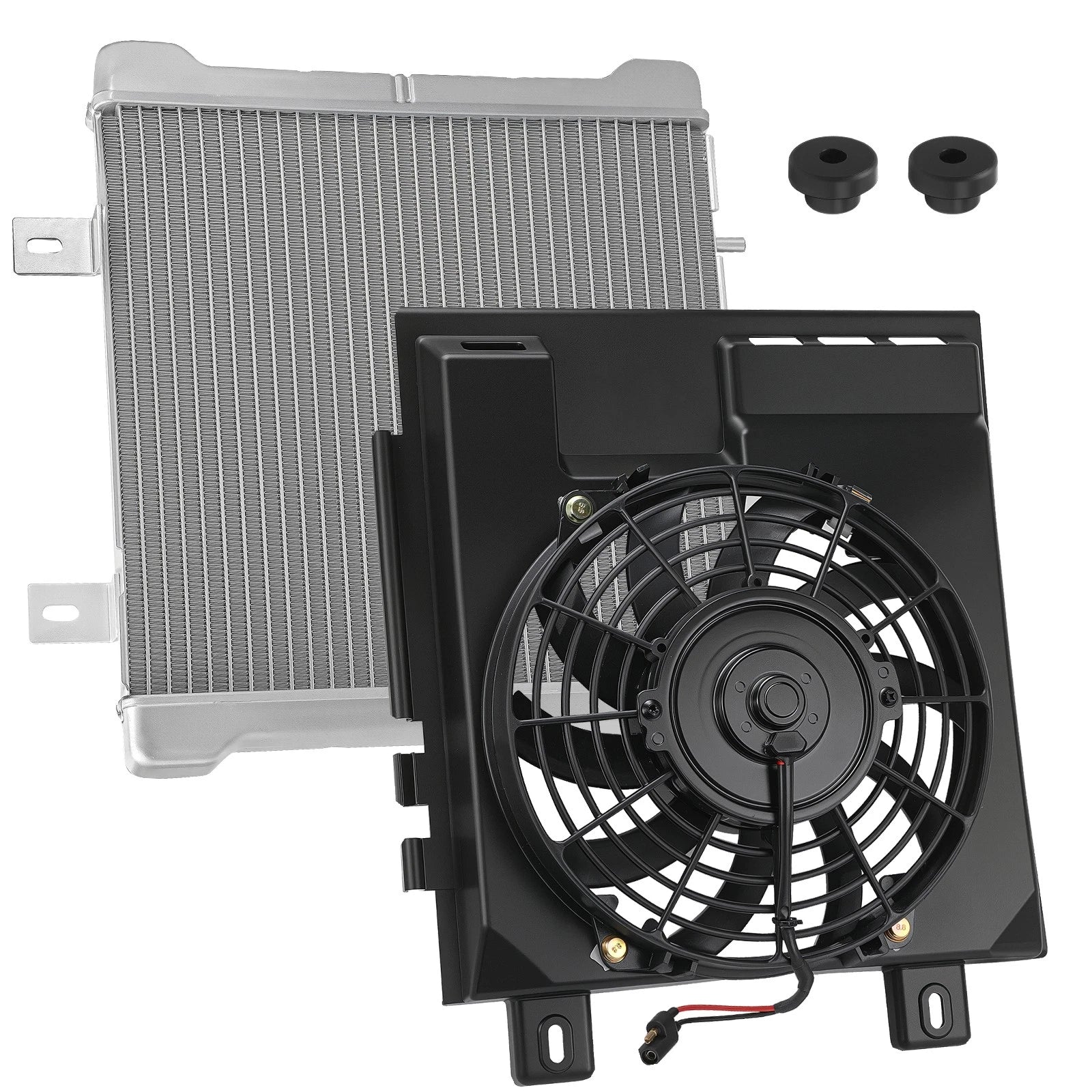 Radiator and Cooling Fan for Polaris Sportsman 500 6x6 4x4 (2000–2004)