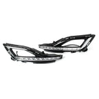 1 Pair LED Fog Lamp Bezel for Hyundai Sonata (2015-2016)