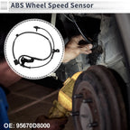 ABS Wheel Speed Sensor No. 95670D8000 for KIA KX3 (2015–2019)