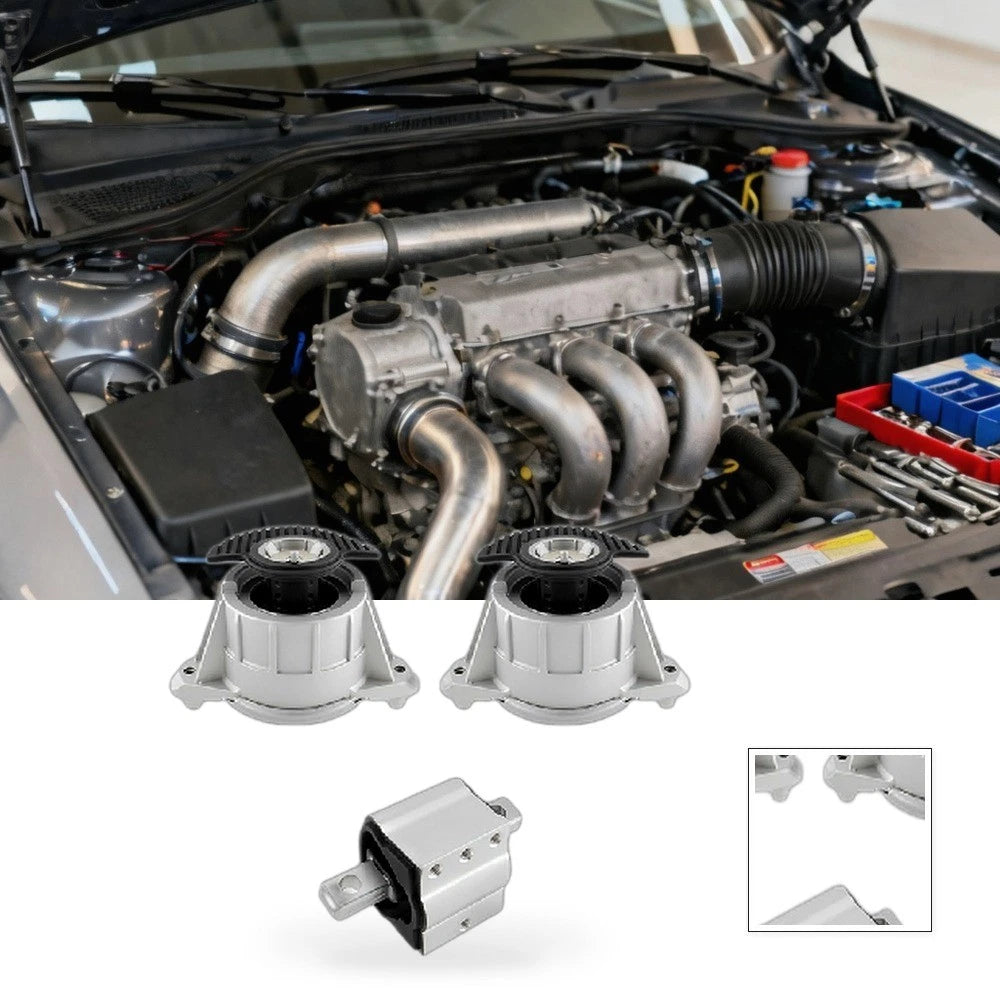 Engine Mount Set for Mercedes C-Class W204, E-Class W212, GLK-Class X204